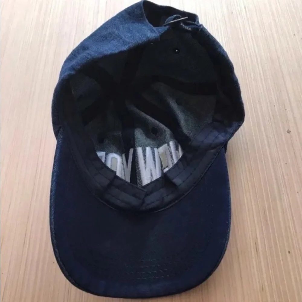 NEW YORK Blue Denim Chambray Cap
